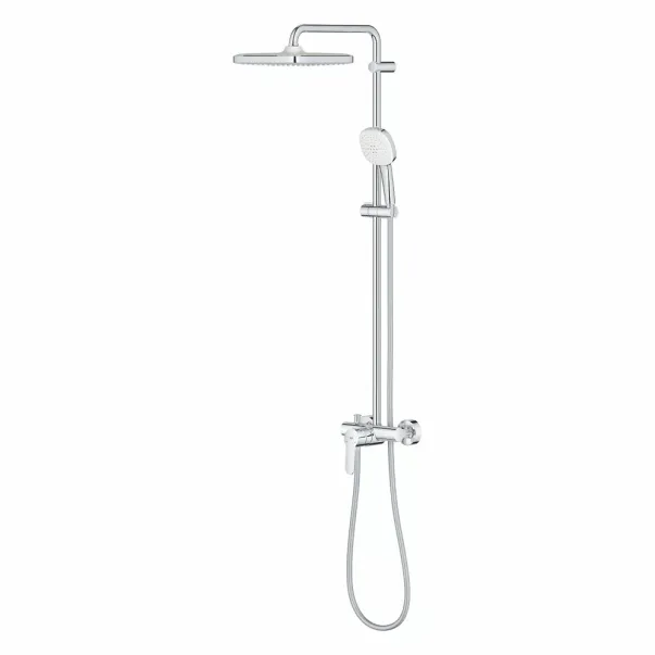 Grohe Tempesta Cosmopolitan 250 Cube душ колона, едноръкохватков смесител, гланциран хром picture - 3