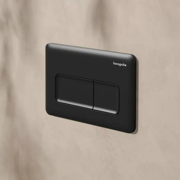 Hansgrohe iFrame Original Q бутон за активиране, матово черно picture - 2