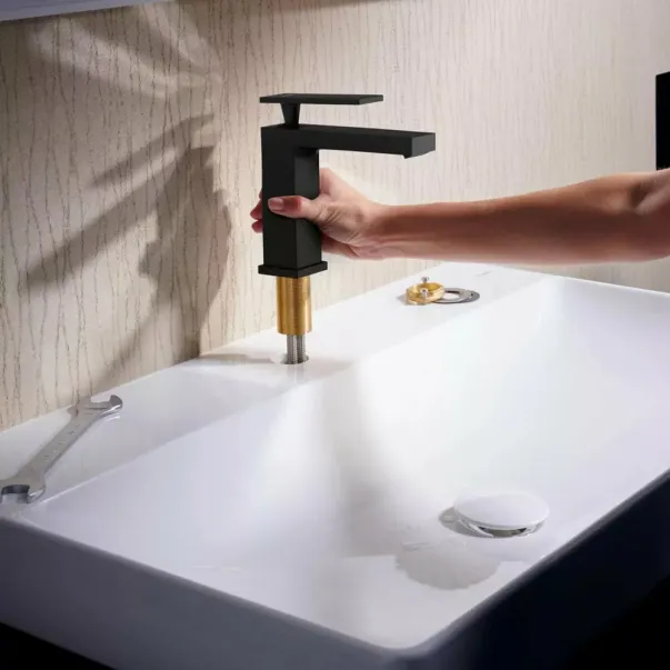 Hansgrohe Tecturis E смесител за умивалник с едноръкохватков механизъм, матово черен picture - 3