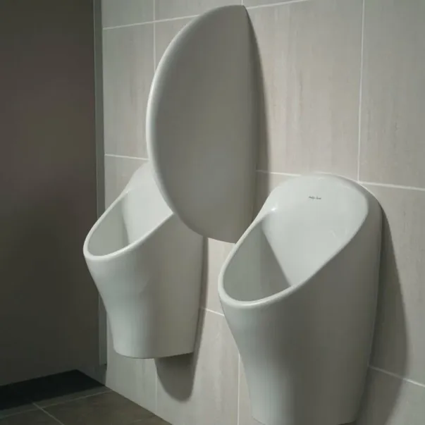 Ideal Standard бял керамичен разделител за писоар picture - 3