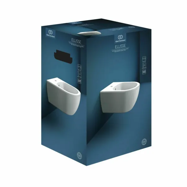 Ideal Standard Ellisse окачено биде, бяло, гланцово picture - 7
