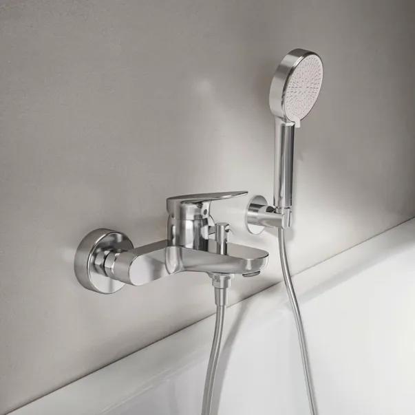 Ideal Standard Ideal Rain Кръгъл държач за душ, гланциран хром picture - 4