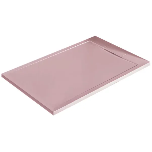 Inter Ceramic правоъгълно композитно душ корито 120x80 см розово picture - 2