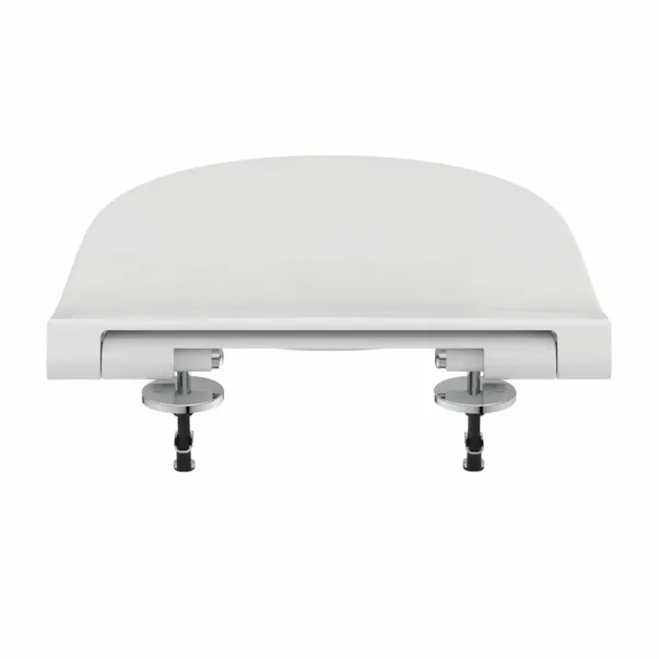 Капак за тоалетна чиния Ideal Standard i.life O бял тънък с бързо освобождаване picture - 3