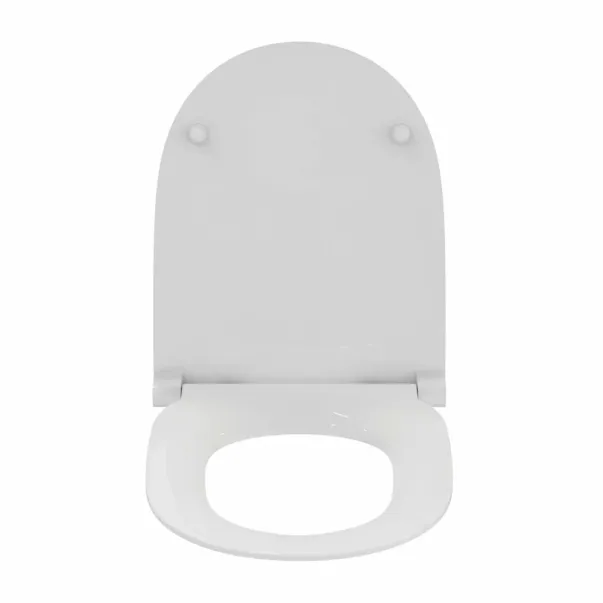 Капак за тоалетна чиния Ideal Standard i.life O бял тънък с бързо освобождаване picture - 5