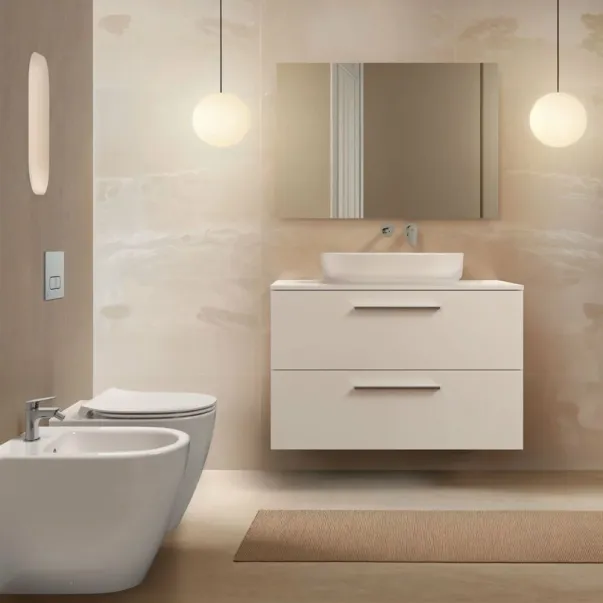Капак за тоалетна чиния с плавно затваряне Ideal Standard i.life O бял тънък с бързо освобождаване picture - 2