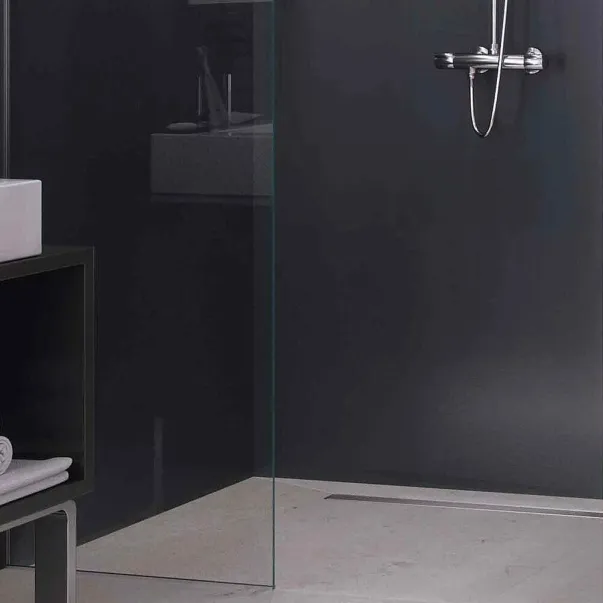 Комплект душ канал с капак Kessel Linearis Compact 45 см неръждаема стомана с цедка и клапа Multistop picture - 4