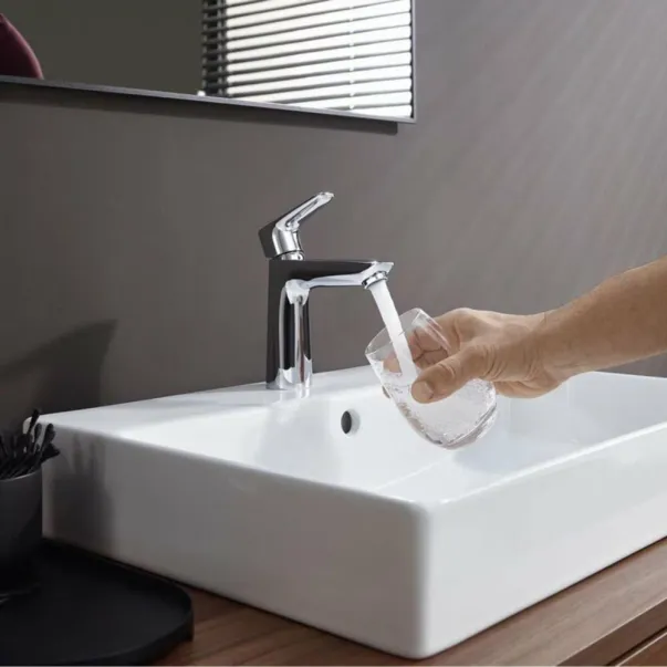 Комплект за мивка, вана и душ Hansgrohe Talis E хром picture - 2