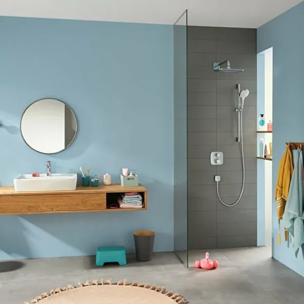 Комплект за мивка, вана и душ Hansgrohe Talis E хром picture - 5