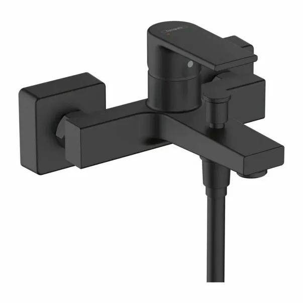 Комплект за мивка, вана и душ Hansgrohe Vernis Shape в матово черно picture - 5