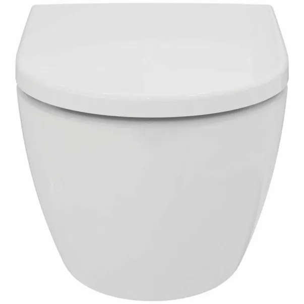 Комплект за окачване на тоалетна чиния Ideal Standard Ellisse без ринг с бял капак с плавно затваряне picture - 5