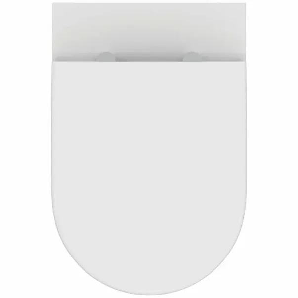 Тоалетна чиния Ideal Standard Ellisse без ринг с бял капак с плавно затваряне picture - 6