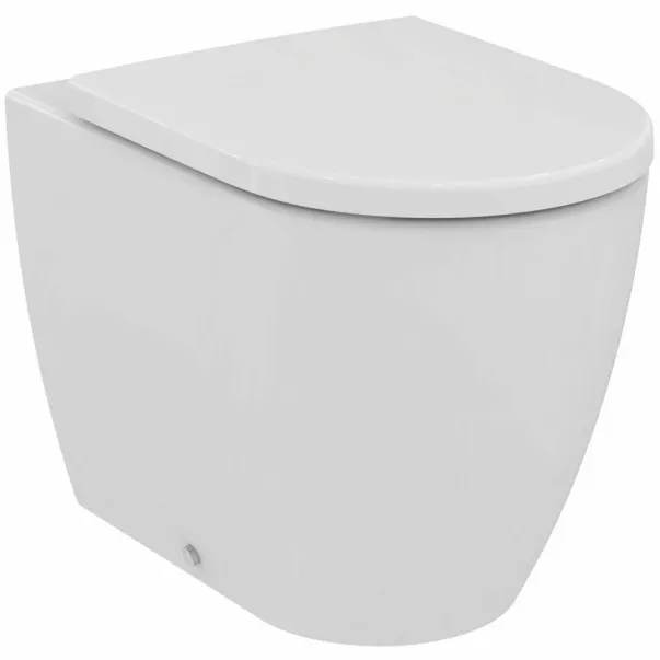 Тоалетна чиния Ideal Standard Ellisse без ринг с бял капак с плавно затваряне picture - 7