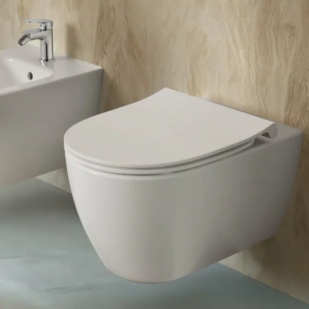 Тоалетна чиния Ideal Standard I.life O без ринг HydroTwist, бяла picture - 2