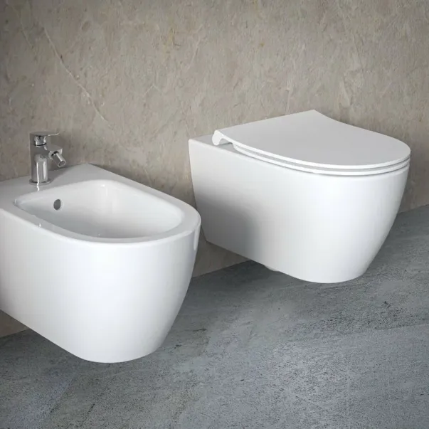 Тоалетна чиния Ideal Standard I.life O без ринг HydroTwist, бяла picture - 5