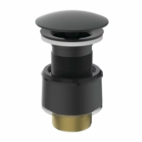 Вентил за мивка Ideal Standard без преливник, матово черен picture - 2