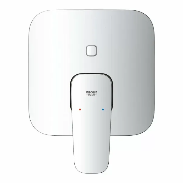Вграден смесител за душ Grohe Cubeo, гланциран хром, без тяло за вграждане picture - 5