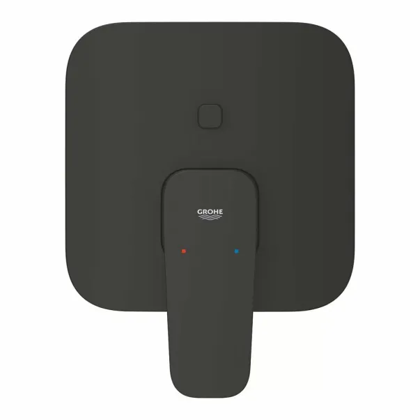 Вграден смесител за вана/душ Grohe Cubeo, матово черен, без тяло за вграждане picture - 5