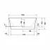 Duravit DuraSenja свободностояща вана 150x75 см бяло покритие, закрепена към стената, между другото picture - 5