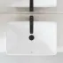 Grohe Cubeo XL висок едноръкохватков смесител за умивалник, матово черен picture - 4