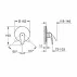 Grohe Eurosmart скрит смесител за душ, матово черен, без тяло за вграждане picture - 5