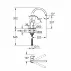 Grohe Start Edge кухненски смесител с едноръкохватков механизъм, гланциран хром picture - 3