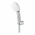 Grohe Tempesta 110 хромиран душ комплект с 3 функции и портиер picture - 3