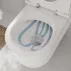 Hansgrohe EluPura S AquaFall Стенна тоалетна чиния, бяла, с капак с плавно затваряне picture - 5