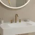 Hansgrohe Tecturis S 150 Ecosmart+ двуръкохватков смесител за умивалник, четкан бронз picture - 1
