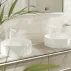 Hansgrohe Xuniva S кръгла мивка за плот 40 см гланцово бяла picture - 4