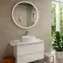 Hansgrohe Xuniva S кръгла мивка за плот 40 см гланцово бяла picture - 5