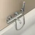 Ideal Standard Ideal Rain Кръгъл държач за душ, гланциран хром picture - 3