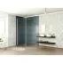 Inter Ceramic душ параван Walk-In хром 140x200 см прозрачно стъкло picture - 1