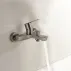Inter Ceramic Marsiliya едноръкохватков смесител за вана/душ, матово сиво picture - 1