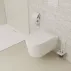 Капак за тоалетна чиния Hansgrohe GladeLake S с плавно затваряне и бързо освобождаване, гланцово бял picture - 2