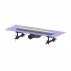 Комплект душ канал с капак Kessel Linearis Compact 45 см неръждаема стомана с цедка и клапа Multistop picture - 1