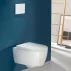 Комплект окачена тоалетна чиния Geberit iCon TurboFlush с softclose капак гланцово бяло picture - 1