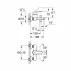 Комплект смесител за вана и мивка Grohe BauEdge с Tempesta Porter, гланциран хром picture - 6