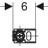 Комплект за бързо закрепване Geberit Duofix на ъгъла picture - 4