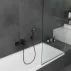 Комплект за мивка, вана и душ Hansgrohe Vernis Shape в матово черно picture - 4
