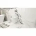 Комплект за окачване на тоалетна чиния Rune Geri Rimless бял с тънък капак с плавно затваряне picture - 1