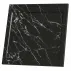 Квадратно композитно душ корито Inter Ceramic 90x90 см, матово черно мраморно покритие picture - 1