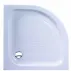 Полукръгло душ корито Inter Ceramic 90x90 см, бяло покритие picture - 1