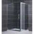Правоъгълна душ кабина Inter Ceramic с плъзгаща се врата 120x70 см, гланциран хром - прозрачна picture - 1