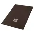 Правоъгълно композитно душ корито Inter Ceramic 140x80 см, дърво и кафе покритие picture - 1