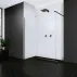 Radaway Modo New II душ кабина, черно-прозрачна, 125 см, закалено стъкло 8 мм picture - 1
