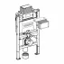 Скрита рамка Geberit Duofix 82 см с казанче Omega 12 см picture - 2