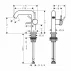 Смесител за мивка Hansgrohe Tecturis S 110 Fine CoolStart EcoSmart+, четкан бронз picture - 4