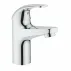 Смесител за умивалник Grohe Baucurve с едноръкохватков механизъм, гланциран хром picture - 1