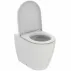 Тоалетна чиния Ideal Standard Ellisse без ринг с бял капак с плавно затваряне picture - 1